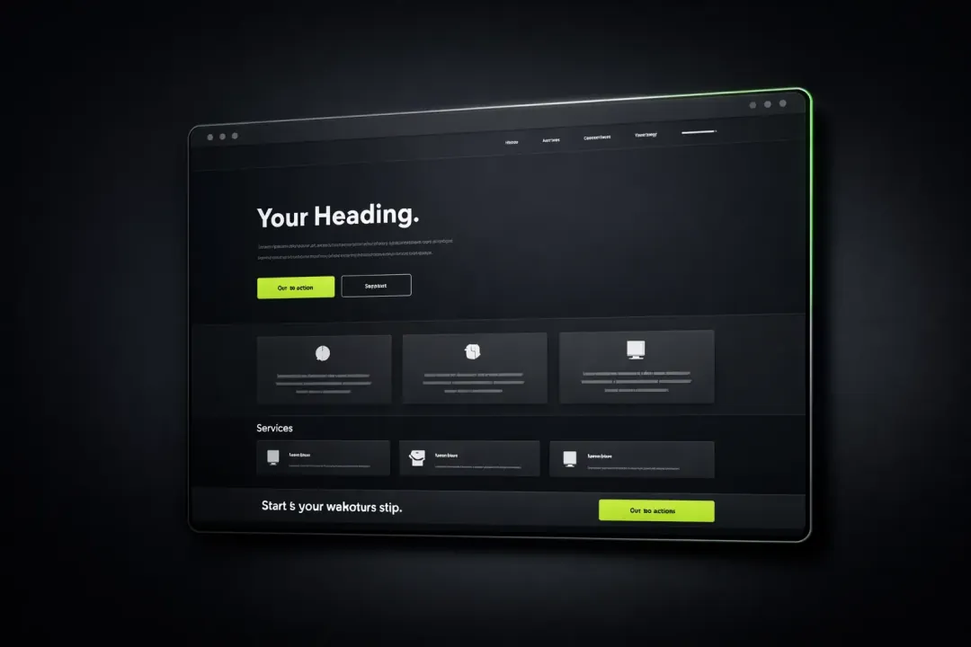 Preview of a RigidhamLabs site layout